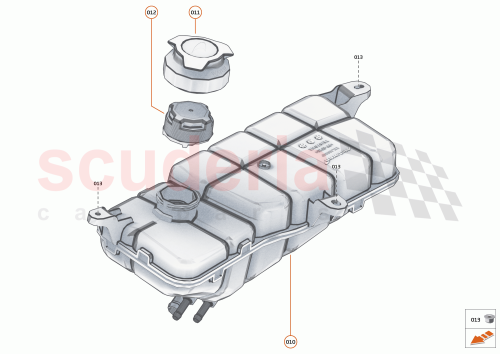 Part Diagram for McLaren 26LA082SP