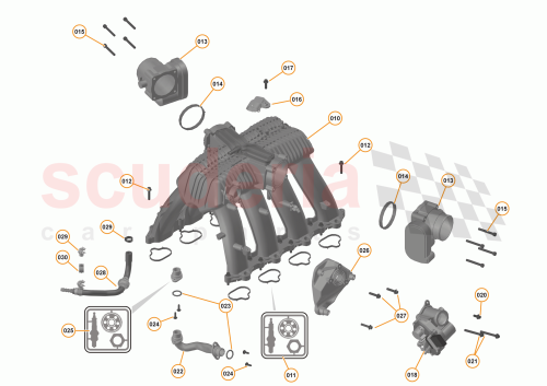 Part Diagram for McLaren 11F2298CP