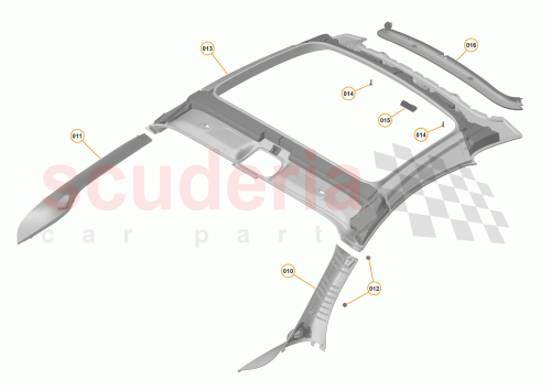 Part Diagram for McLaren 13NA125GP