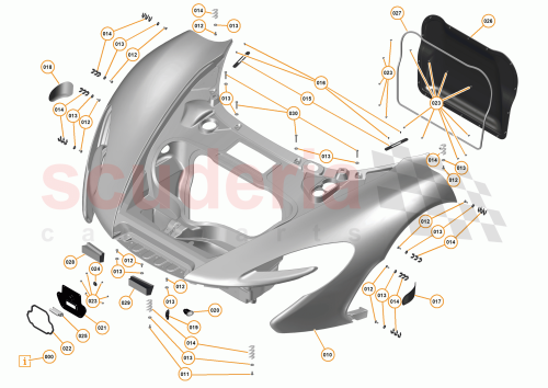 Part Diagram for McLaren 12A2749CP