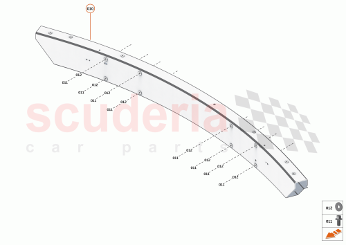 Part Diagram for McLaren 13A0019CP