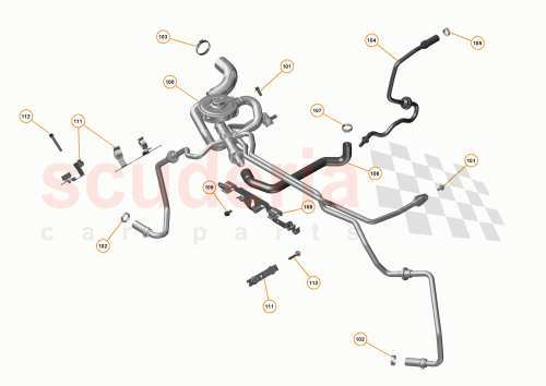 Part Diagram for McLaren 12F0501CP