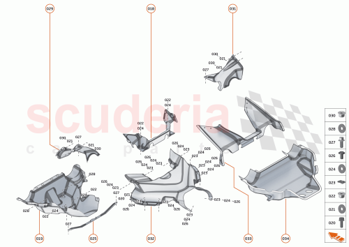 Part Diagram for McLaren 15EA011CP