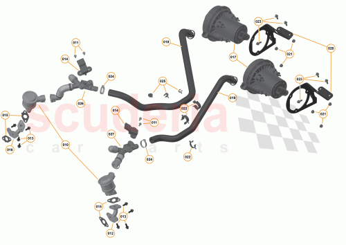 Part Diagram for McLaren 11F1640RP