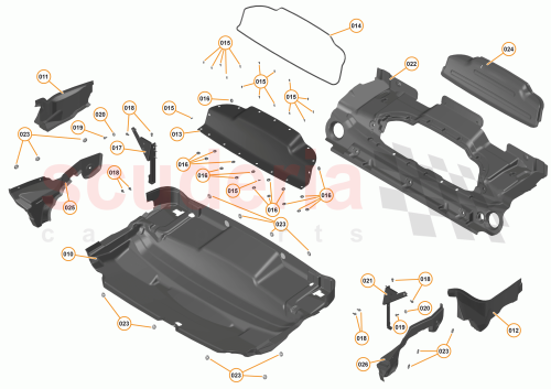 Part Diagram for McLaren 00RA399
