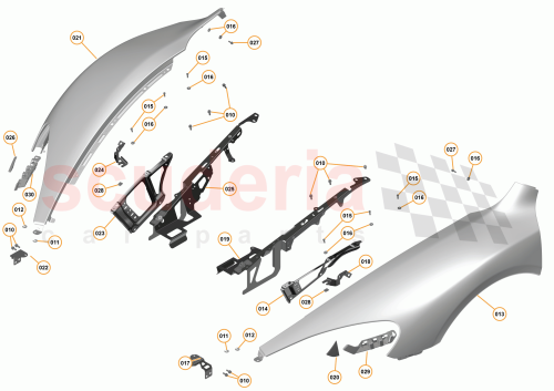 Part Diagram for McLaren 11A7228CP