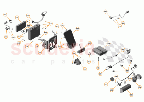 Part Diagram for McLaren 00RA587