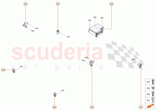 Part Diagram for McLaren 11M0433CP