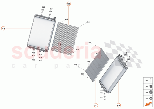 Part Diagram for McLaren 16LA371CP