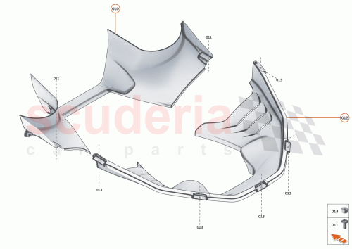 Part Diagram for McLaren 15AD047CP