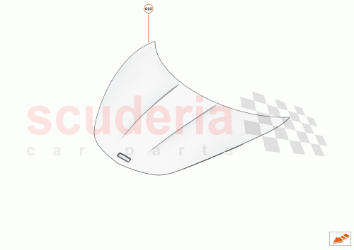 Part Diagram for McLaren 22AA392GP