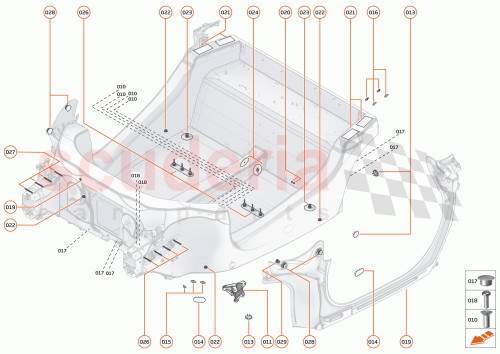 Part Diagram for McLaren ZZTA079QP