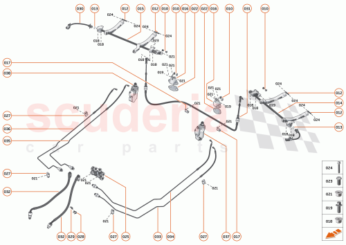 Part Diagram for McLaren 23AC697CP