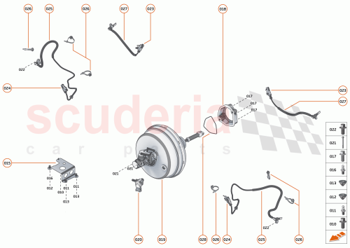 Part Diagram for McLaren 00RA360