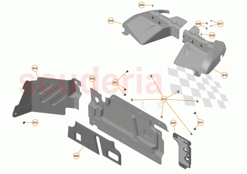 Part Diagram for McLaren 13EA004GP