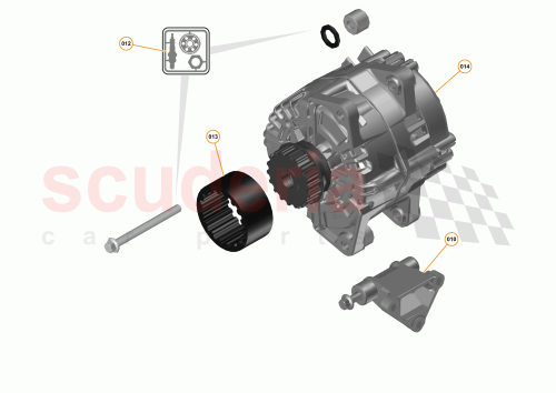 Part Diagram for McLaren 11F0389CP