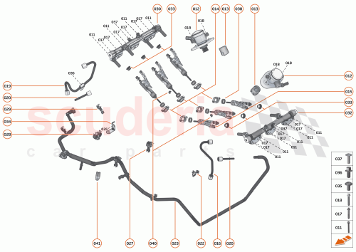 Part Diagram for McLaren 16F0161CP