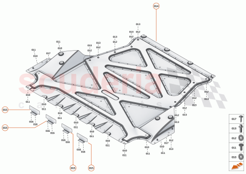 Part Diagram for McLaren 00RX031