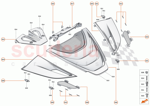 Part Diagram for McLaren 14AA537CP