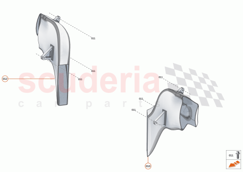 Part Diagram for McLaren 15CA204CP