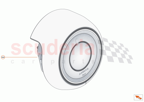 Part Diagram for McLaren 13NA409CP