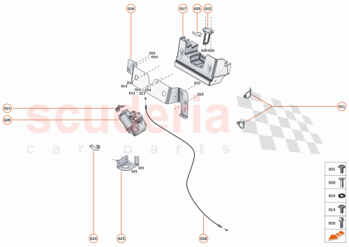 Part Diagram for McLaren 22AB238GP