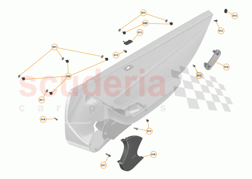 Part Diagram for McLaren 11N0218CP