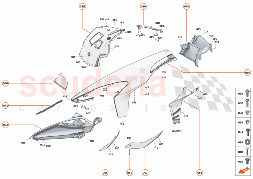 Part Diagram for McLaren 15AA442RP