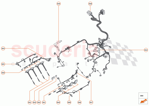 Part Diagram for McLaren 22FA080GP