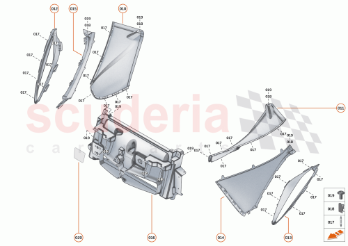 Part Diagram for McLaren 00RB176