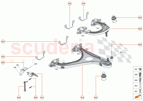 Part Diagram for McLaren 14B0525CP