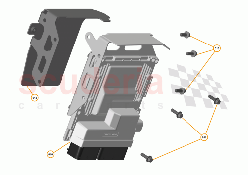 Part Diagram for McLaren 14GA009CP