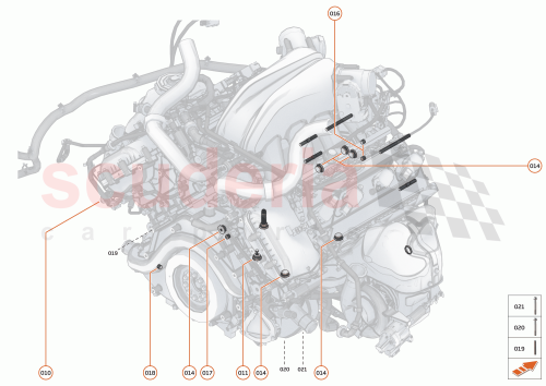 Part Diagram for McLaren 11F1917CP