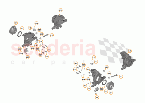 Part Diagram for McLaren 11B0519CP