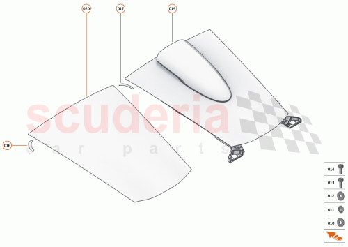 Part Diagram for McLaren 14AB267MP