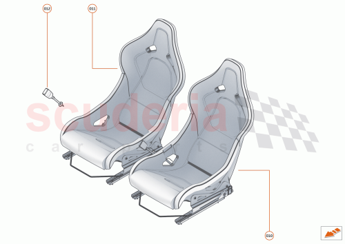 Part Diagram for McLaren 14NA031CP