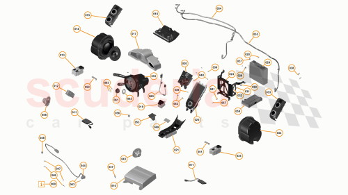Part Diagram for McLaren 11M2982CP