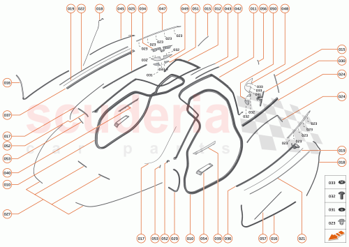 Part Diagram for McLaren 15AA381CP