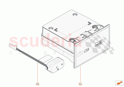 Part Diagram for McLaren 16MA610CP