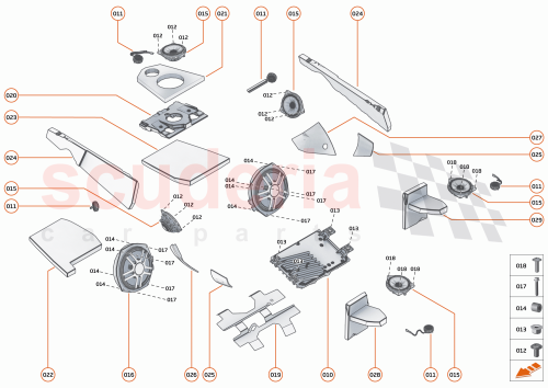 Part Diagram for McLaren 23MA334CP