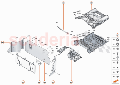 Part Diagram for McLaren 14E0025CP