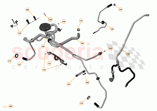 Part Diagram for McLaren 11F0990CP