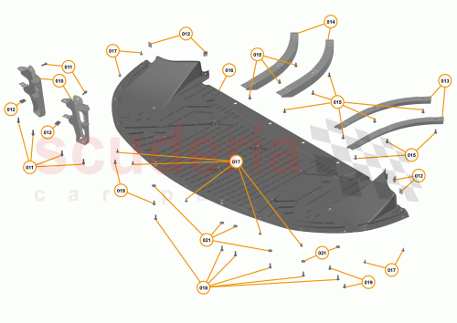 Part Diagram for McLaren 14A0335CP
