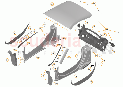 Part Diagram for McLaren 11A5422CP