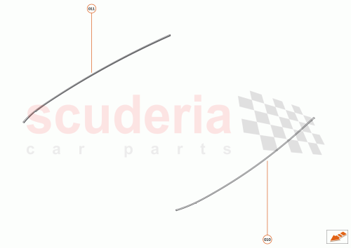 Part Diagram for McLaren 23AA854CP