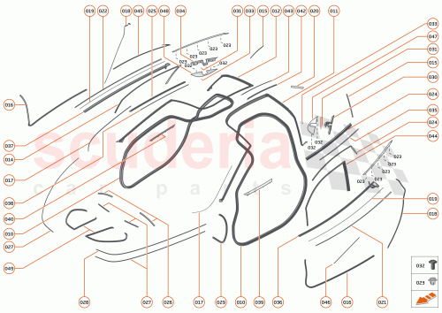 Part Diagram for McLaren 00RA427