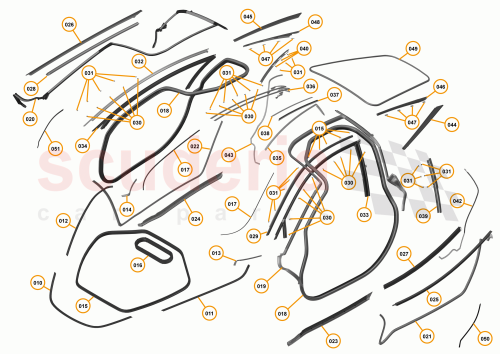 Part Diagram for McLaren 14A4158CP