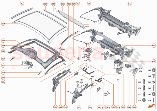 Part Diagram for McLaren 14AB589SP
