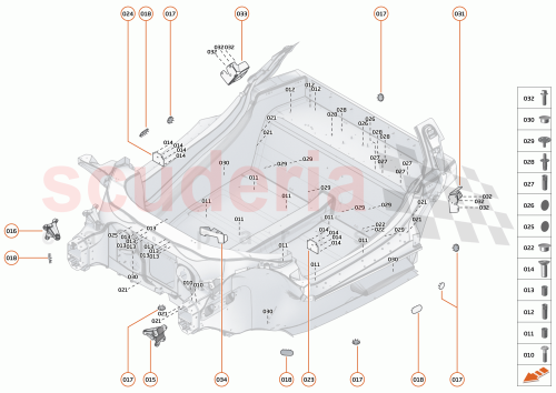 Part Diagram for McLaren 26AC071SP