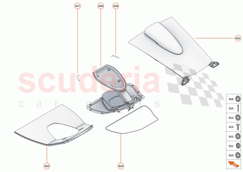 Part Diagram for McLaren 14AB275RP